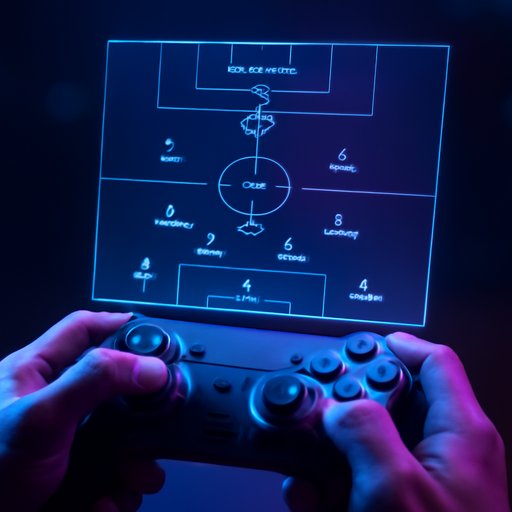 tk71 football lineup on pitch